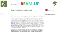 Desktop Screenshot of beam-up.nl